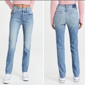 2. NEW MOTHER SUPERIOR DENIM THE PICK UP SKIMP JEANS IN MY MELANCHOLY